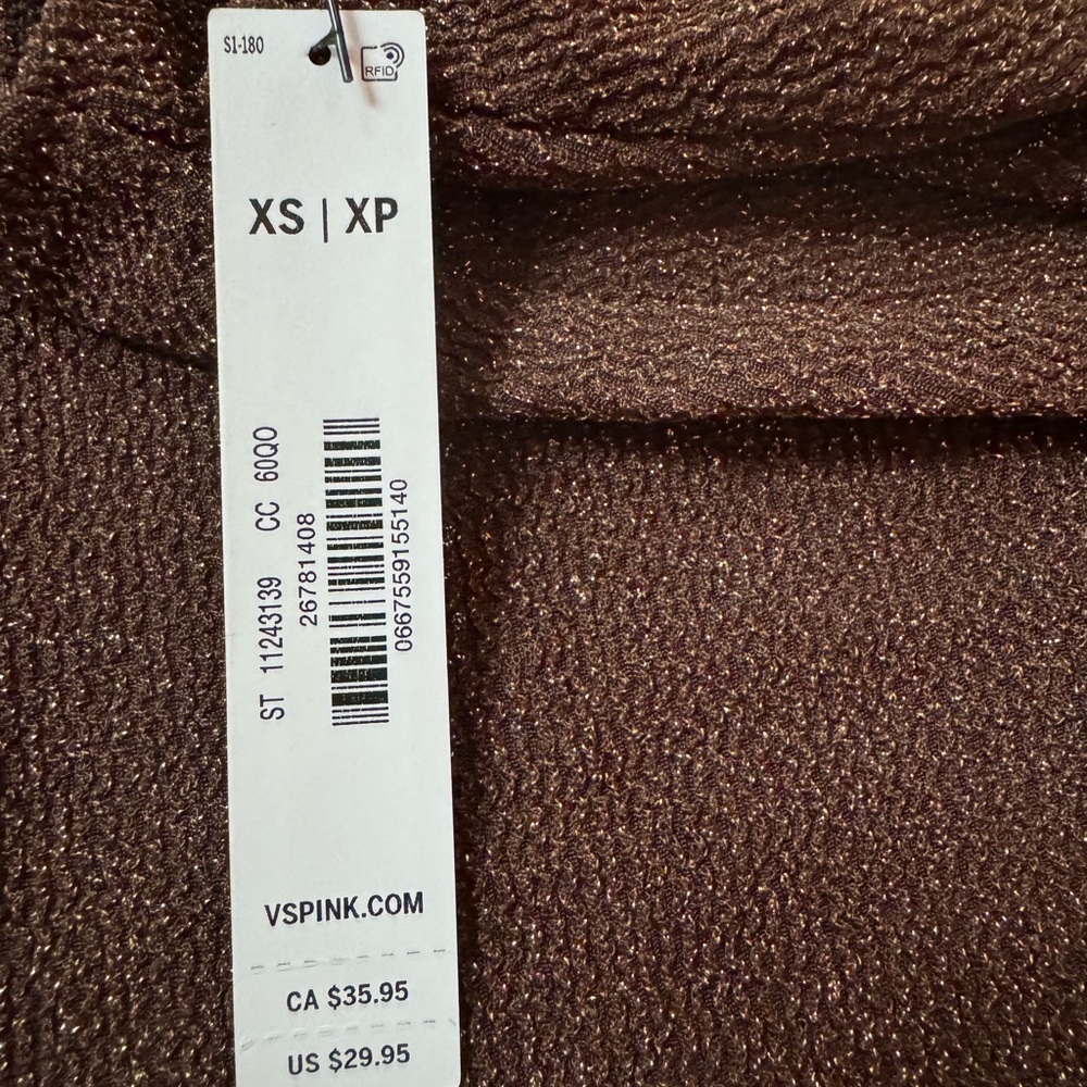 Pink VS mini skirt new XS stretch - Picture 3 of 4